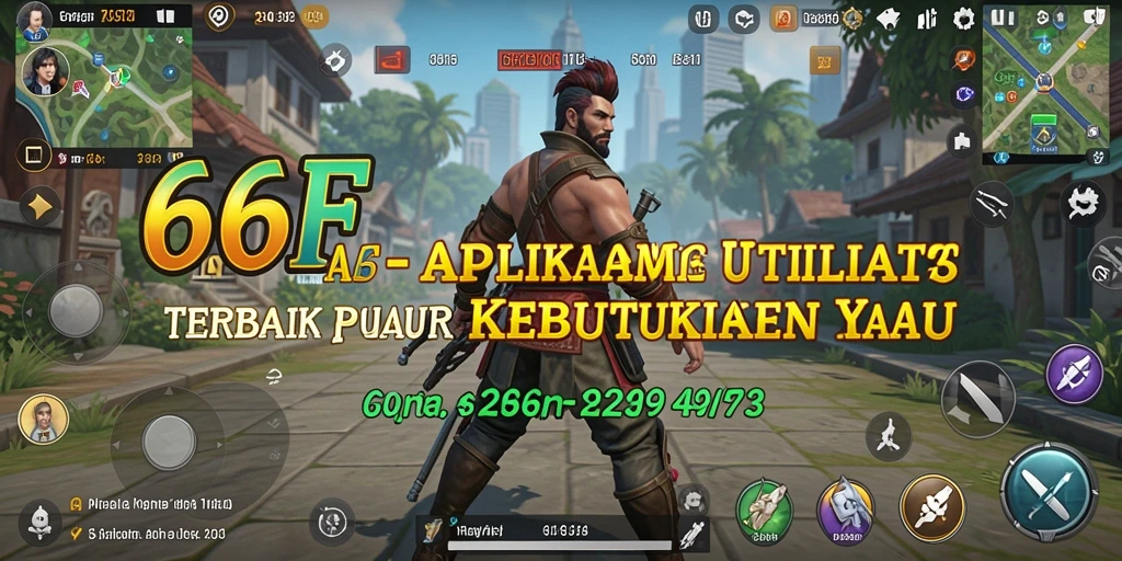 Tampilan aplikasi 666F yang sederhana dan fungsional.