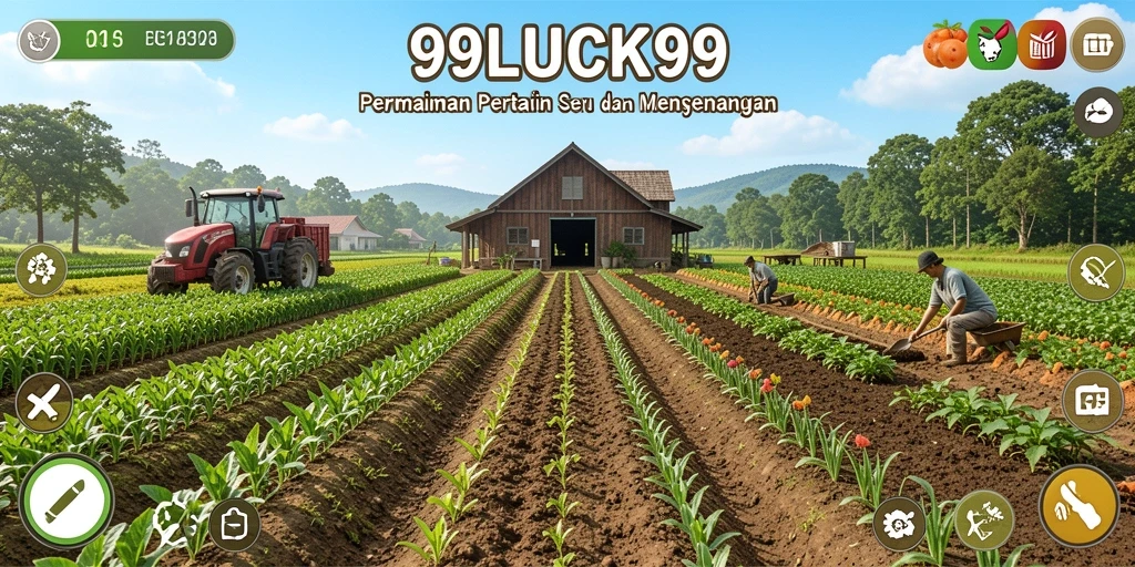 Gameplay seru dengan suasana pertanian yang menawan.