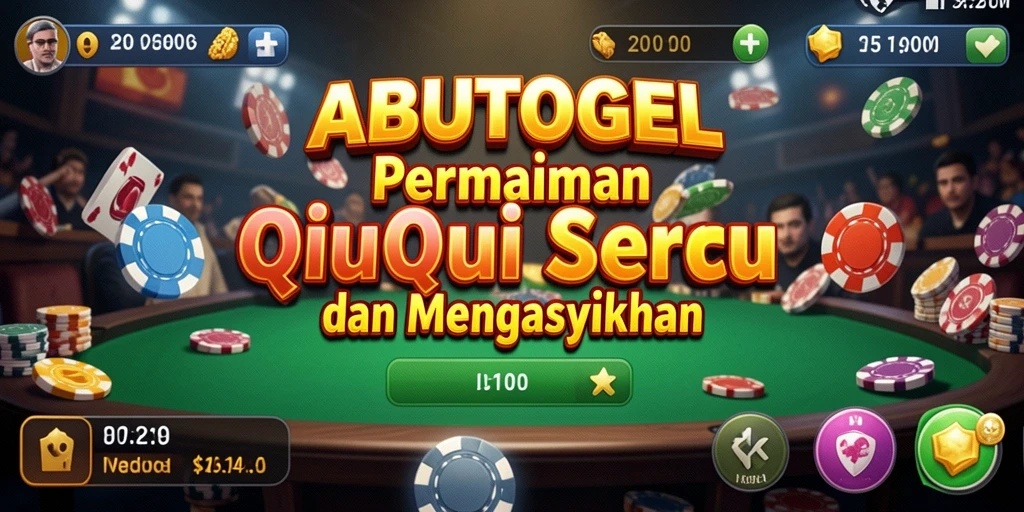 Tampilan gameplay QiuQiu yang menarik dan mudah dipahami.