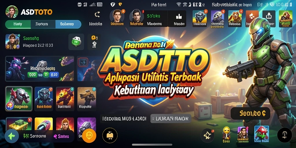 Tampilan antarmuka ASDTOTO yang sederhana dan fungsional.