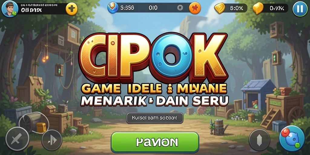Screenshot gameplay <strong>CIPOK</strong> yang menunjukkan keseruan bermain Idle.