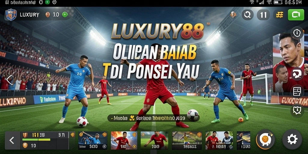 Gameplay seru dan kompetitif di LUXURY88 menggugah semangat olahraga.