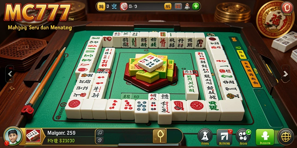 Gameplay menarik dan menantang di MC777 Mahjong.