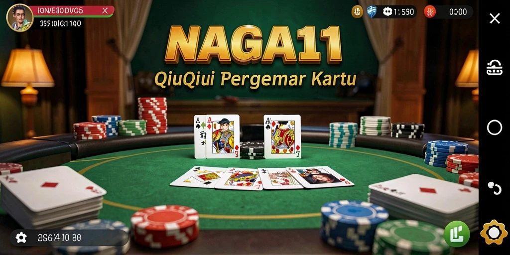 Screenshot NAGA11 menunjukkan daya tarik gameplay QiuQiu yang menarik.