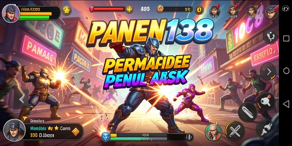 Tampilan menarik dari gameplay seru PANEN138 di layar.