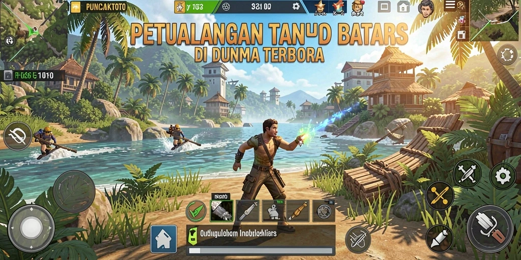 Tampilan screenshot PUNCAKTOTO yang menampilkan eksplorasi dunia terbuka yang menakjubkan.
