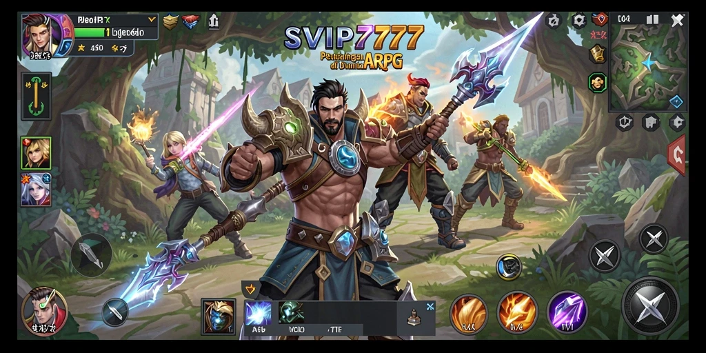Tampilan gameplay dinamis dan seru di SVIP777.